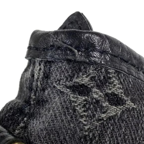 100% Authentic LOUIS VUITTON Neo Cabby GM Noir (Black) Monogram Denim 916-11924 - Picture 9 of 14